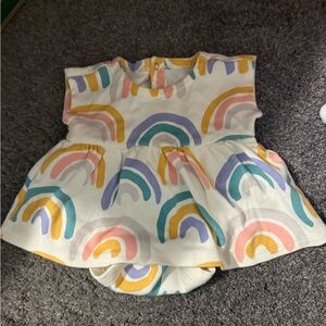 Tea Collection Rainbow Dress